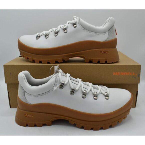 Merrell Womens Size 9.5 Bristol White Waterproof Hiking Shoes - Picture 10 of 13